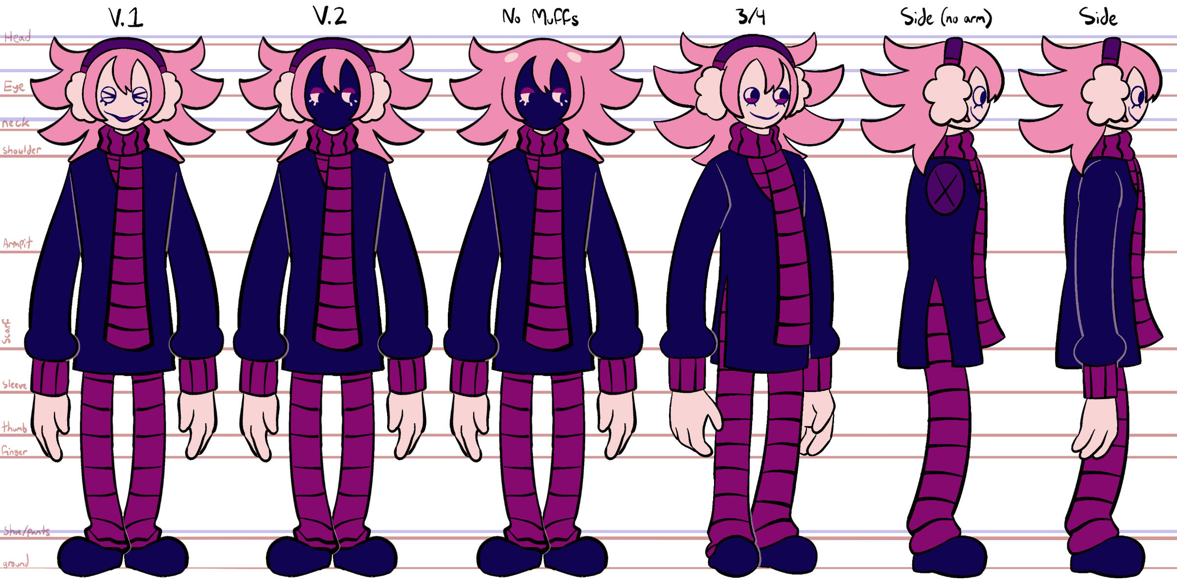 Winter 2023 Anijam Turnaround (Character belongs to @Stainedge)